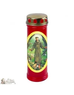 Candle cemetery Saint Francis of Assisi