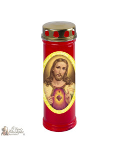Candle cemetery Sacred Heart of Jesus
