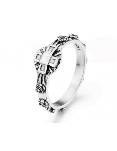 Ring zehn Rosen - Silber 925