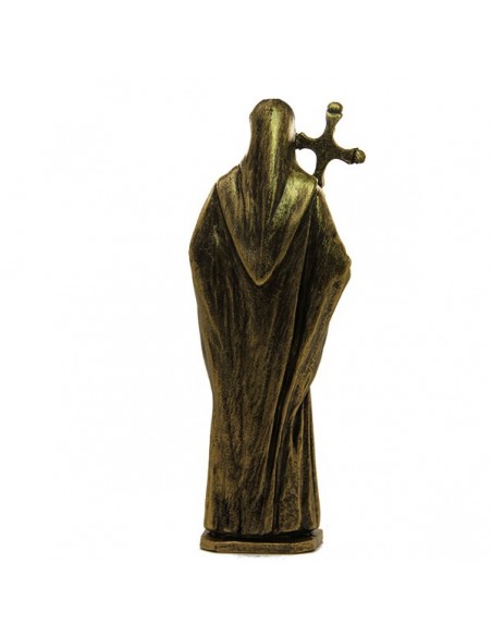 Heilige Benediktus Marmor Pulver Bronze Farbe