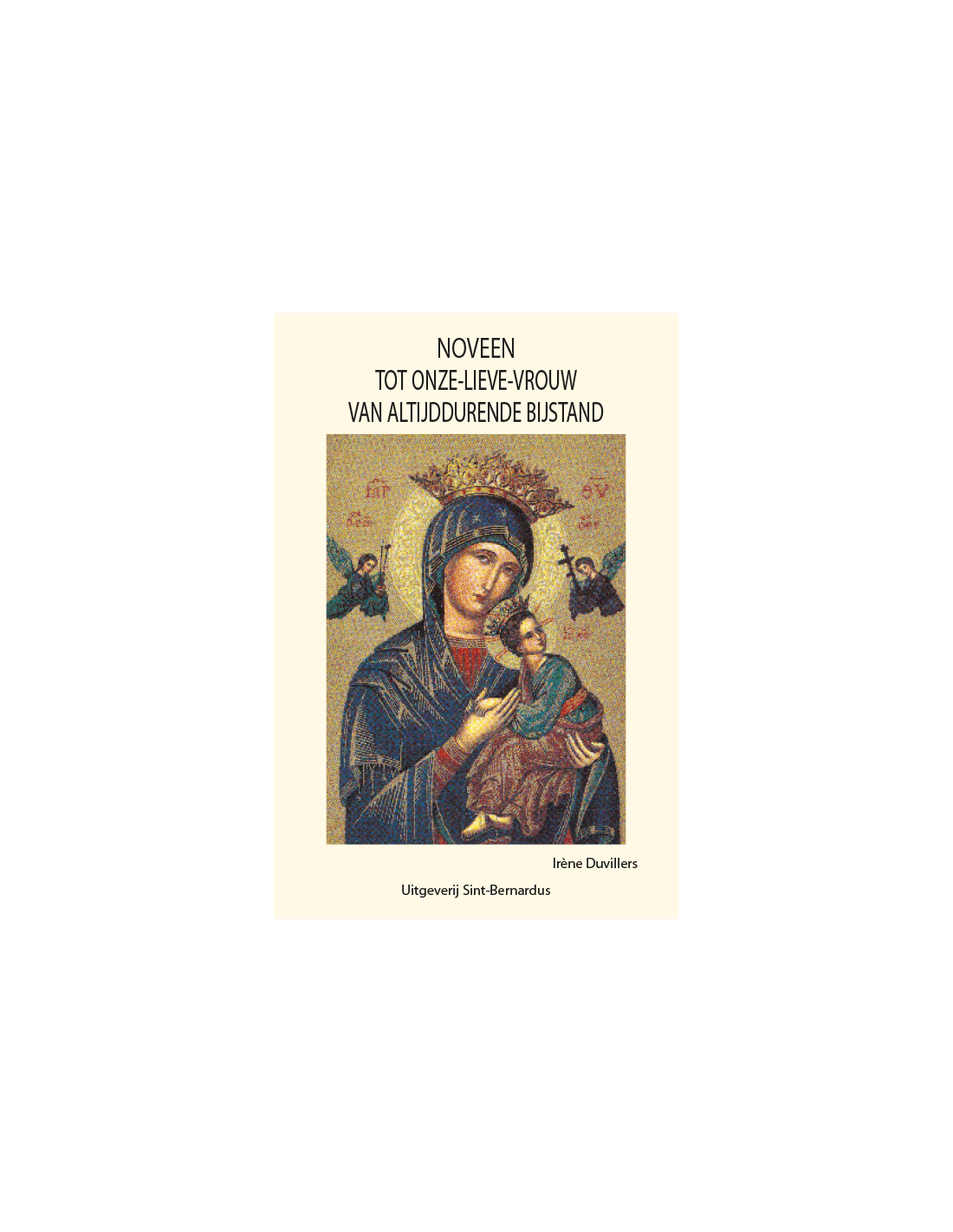 Novena to Our Lady of Perpetual Help MAISON HALLEUX SRL