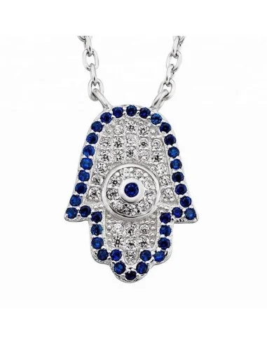 Fatma's hand necklace - silver 925