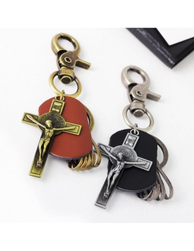 Keychain Saint Benedict cross