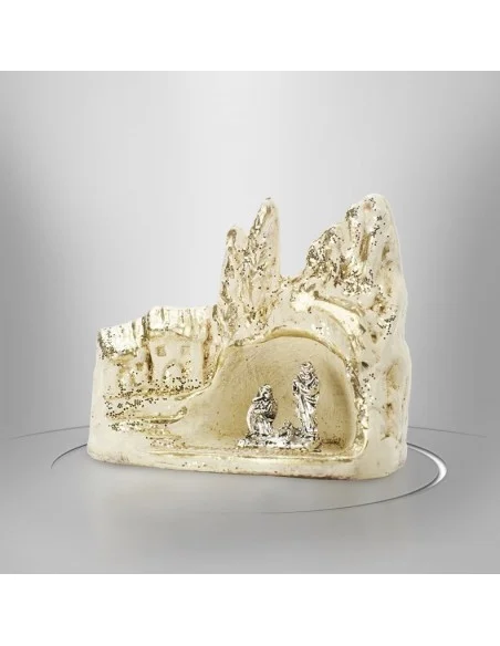 Kerststal dorp - 7,5 cm