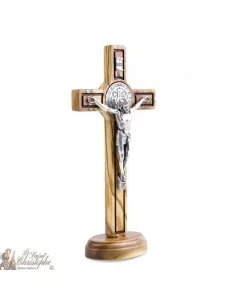 St. Benedict's Cross on stand - 8 x 15 cm