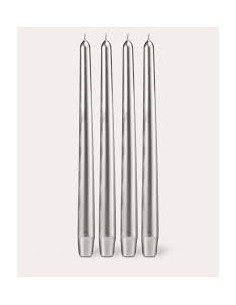 Silver table candle set 4 pieces