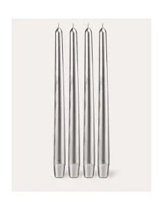 Silver table candle set 4 pieces