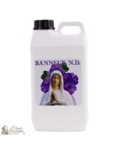 Flasche mit Wasser Banneux N.D. 2 L