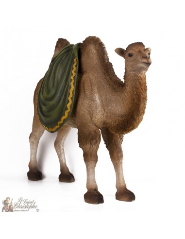 Colorful stand-up camel for Christmas crib - 30 -40 cm