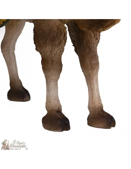 Cammello colorato in piedi per il presepe di Natale - 30 -40 cm