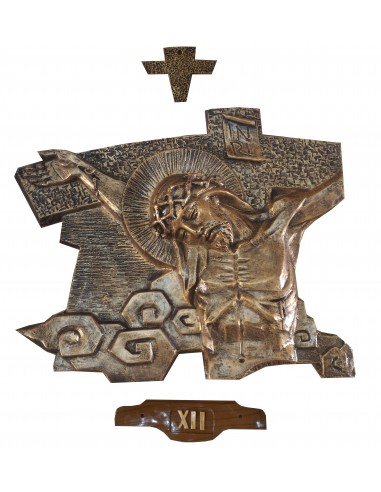 Bronskleurig kruispad - glasvezel