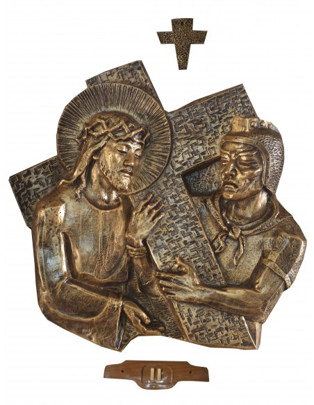 Bronzene Farbe Querpfad - Fiberglas