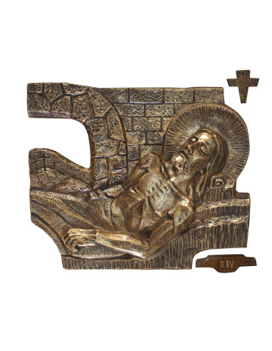 Bronze color cross path - fiberglass