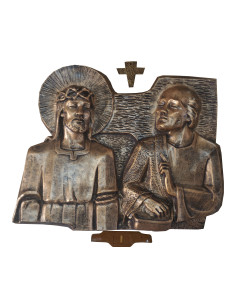 Bronze color cross path - fiberglass