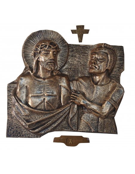 Bronskleurig kruispad - glasvezel