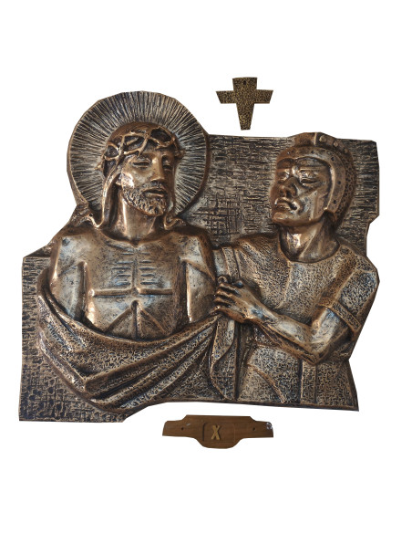 Bronze color cross path - fiberglass