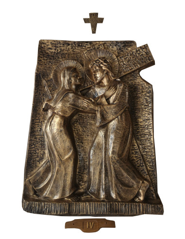 Percorso incrociato colore bronzo - fibra di vetro