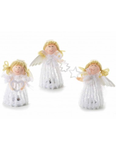 Engelenwollen jurk - heldere LED