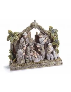 Resin Christmas crib
