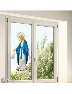 Pegatinas milagrosas de la Virgen