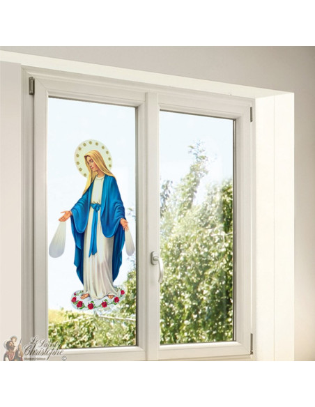 Pegatinas milagrosas de la Virgen