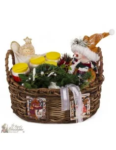 Keramische kerstmand - Kaarsen