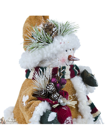 Panier cadeaux de Noël - Bougies