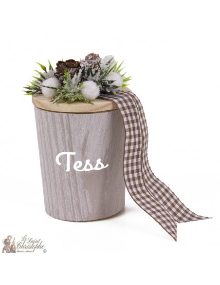 Vela perfumada personalizable - Navidad