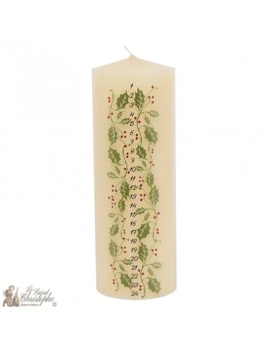 Bougie de l'avent Noël