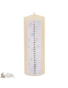 Vela navideña de Adviento