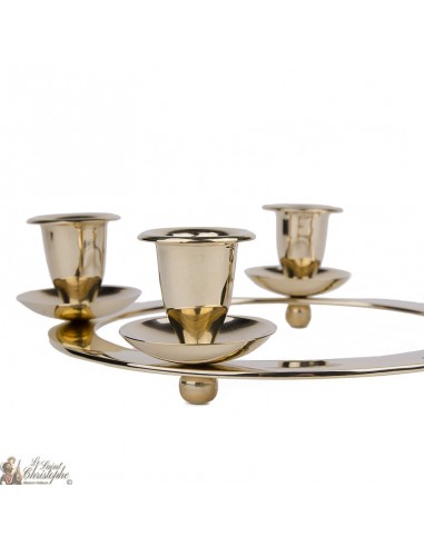 Advent candle Christmas - copper