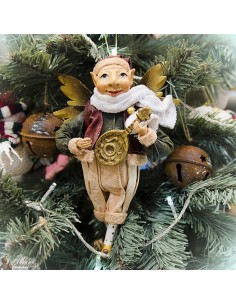 Suspension musician elf - Sapin