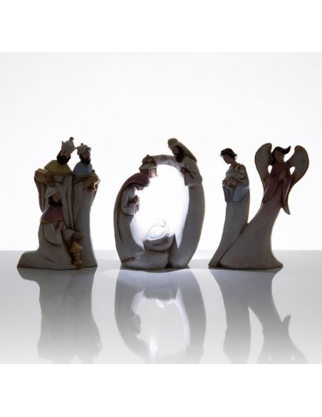 Resin Christmas crib