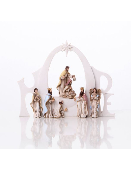 Resin Christmas crib