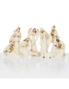 Pesebre de Navidad moderno - 9 piezas