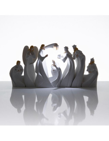 Triptych Christmas Crib