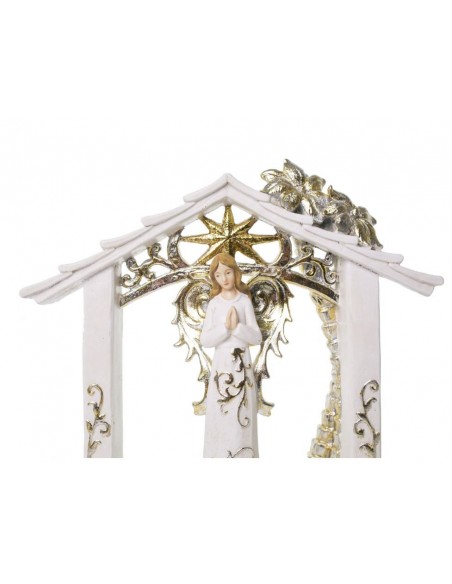 Presepio moderno in resina