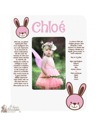 Photo frame first name meaning - customizable
