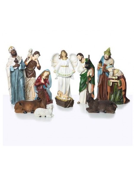 Weihnachtskrippe große Charaktere - Harz