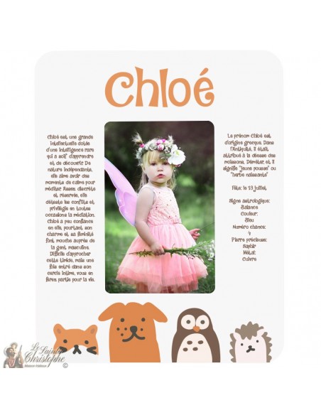 Fotolijst voornaam betekent - aanpasbaar