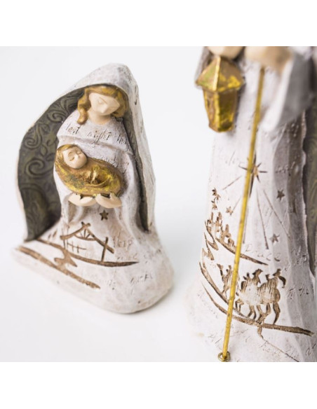 Christmas crib - resin