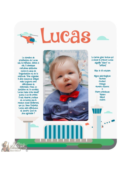 Photo frame first name meaning - customizable