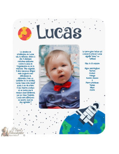 Photo frame first name meaning - customizable