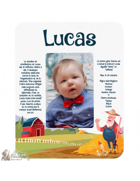 Fotolijst voornaam betekent - aanpasbaar