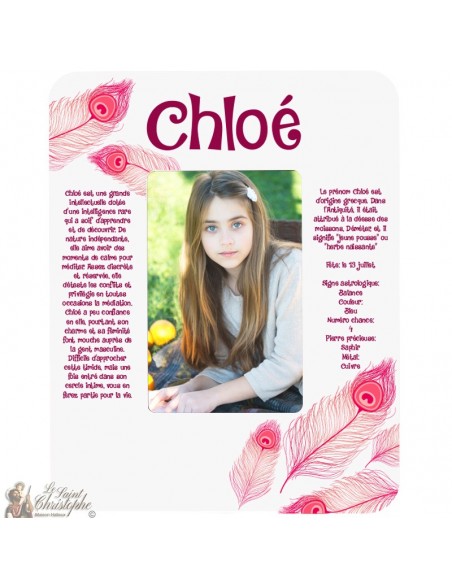 Fotolijst voornaam betekent - aanpasbaar