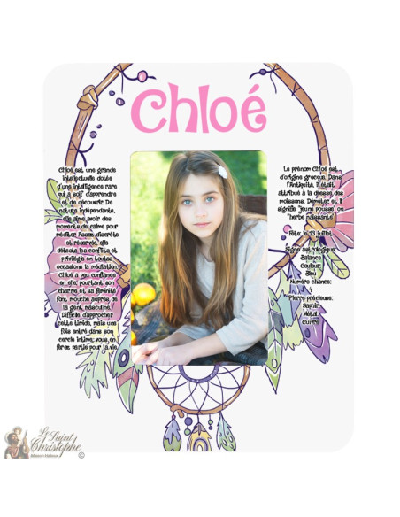 Photo frame first name meaning - customizable