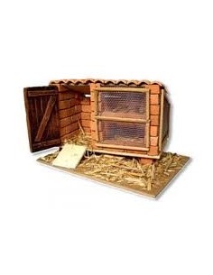 Casa del pollo - Decorazione del villaggio di Natale