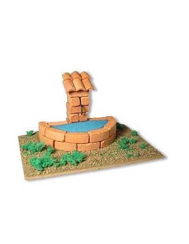 Fountain - Christmas village decoration