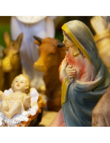 Harz Weihnachtskrippe - 11 Stück