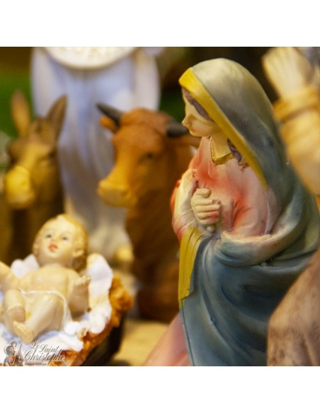 Harz Weihnachtskrippe - 11 Stück